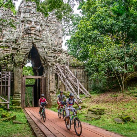 Active family fun in Cambodia 1