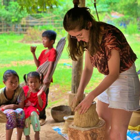 Day 8: Make your own clay pot