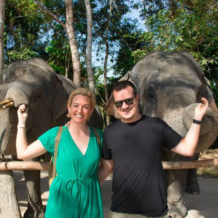 Day 4: Morning with the elephants - Kulen Forest Project