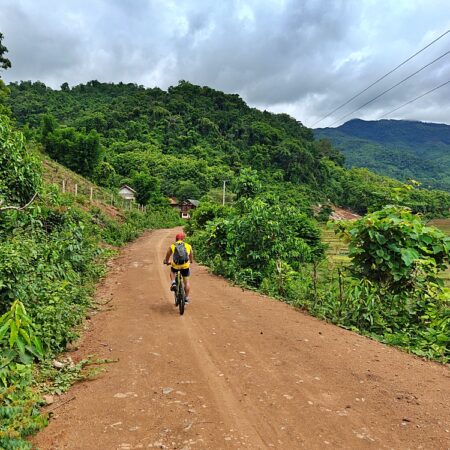 Luang Prabang, Explore the backroads of Luang Prabang by E-Mountain bike